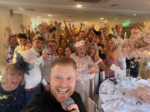 Selfie with Wedding Guests